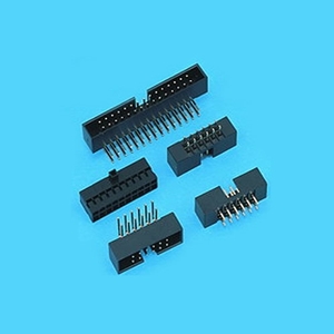 0.079"(2.00mm) Pitch Dual Row Box Header - DIP type