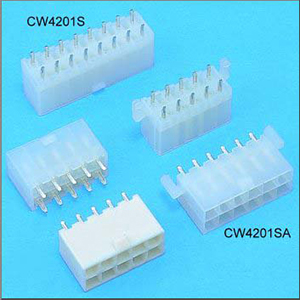 CW4201S, CW4201SA - Connector housings