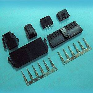 3.0mm pitch Wire to Wire Connectors - Housing and Terminal - Single Row