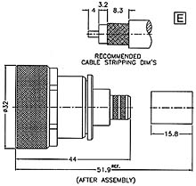 7161111A1-120STS-214U-50 - RF connectors