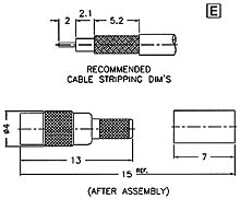 MMCX1112A1-012-3GT30G-50 - RF connectors