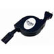 Power Cord, Notebook w/Figure 8, Retractable, 5