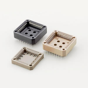 254X-D-xxP-PBT - PLCC Socket (DIP) - Jaws Co., Ltd.