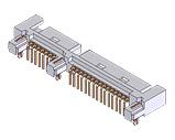 S2-XXF122XXXRAXX - SATA 7+15P PITCH=1.27mm RIGHT ANGLE MALE DIP TYPE - Kendu Technology Co., Ltd.