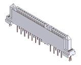 S2-XXF122121S1XX - SATA 7+15P PITCH=1.27mm STRAIGHT ANGLE FEMALE DIP TYPE WITH TWO LATCHES - Kendu Technology Co., Ltd.