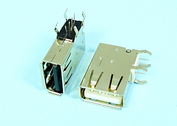 USB A Type 4Pin Female Board UPRIGHT 90°