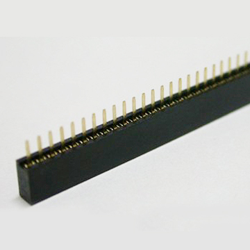 2162A2 -  FEMALE HEADER PITCH:1.27MM SINGLE ROW / STRIGHT - Leamax Enterprise Co., Ltd.