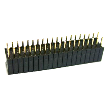 2162C1 - FEMALE HEADER PITCH:1.27*2.54MM DUAL ROW / STRIGHT - Leamax Enterprise Co., Ltd.