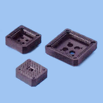 2110 -  PLCC SOCKET DIP TYPE Pitch:2.54mm PBT and PPS RoHS (11/07) - Leamax Enterprise Co., Ltd.