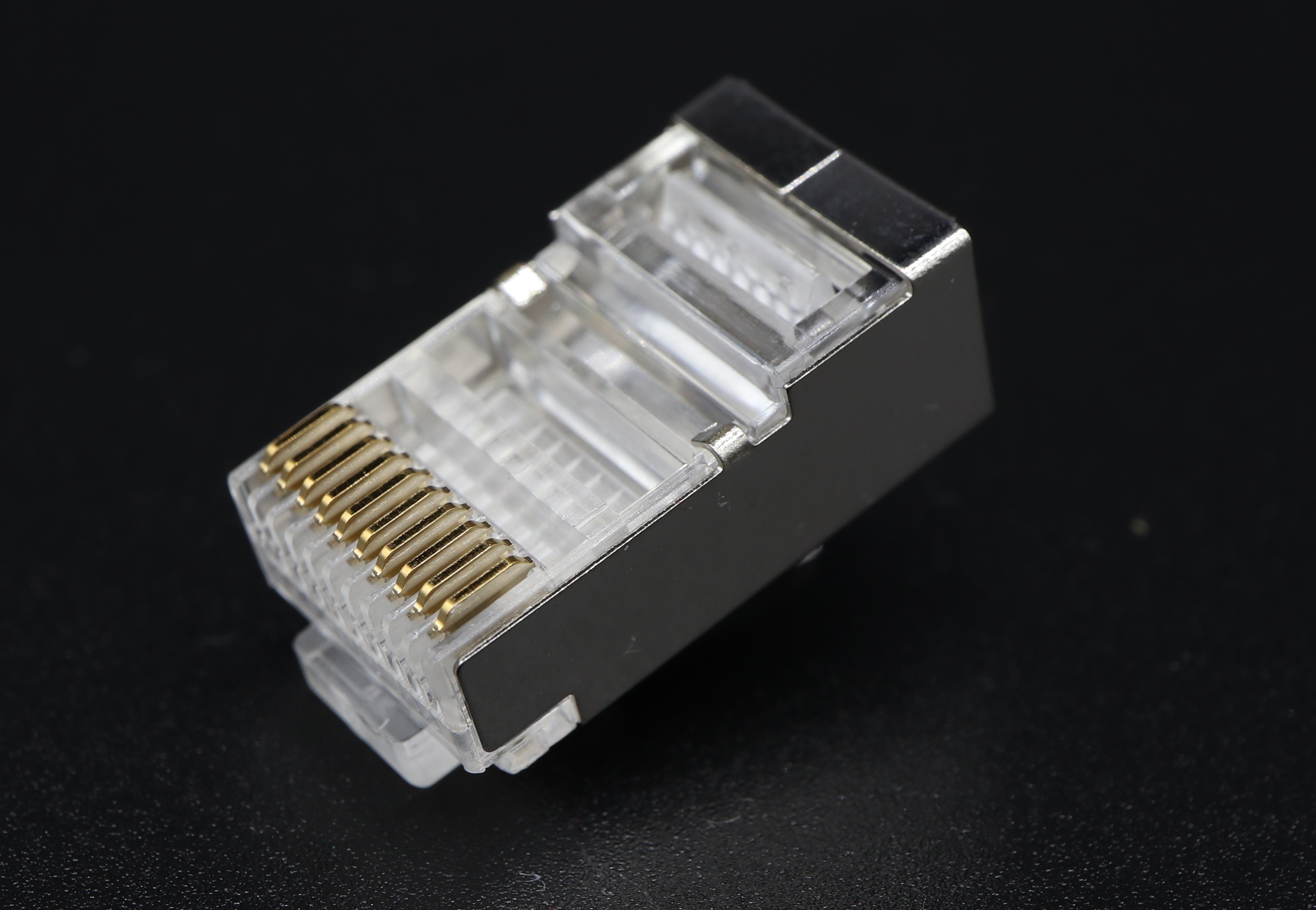 P10-001 - 10P10C-R STP RJ48 Modular Plug - Plug Master Industrial Co., Ltd.