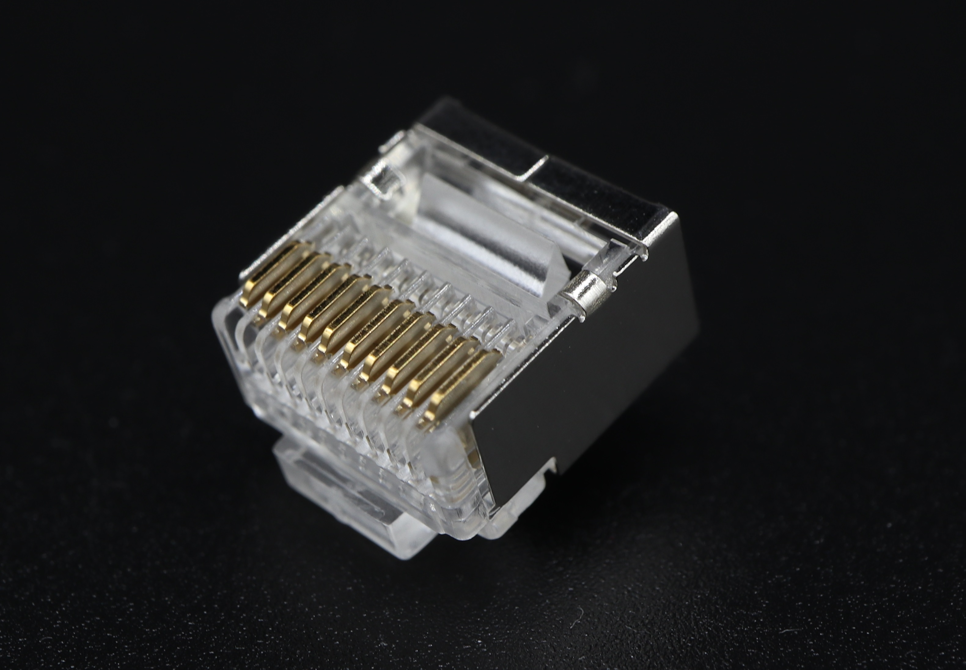 S-10P10C-F-L STP RJ48 Modular Plug