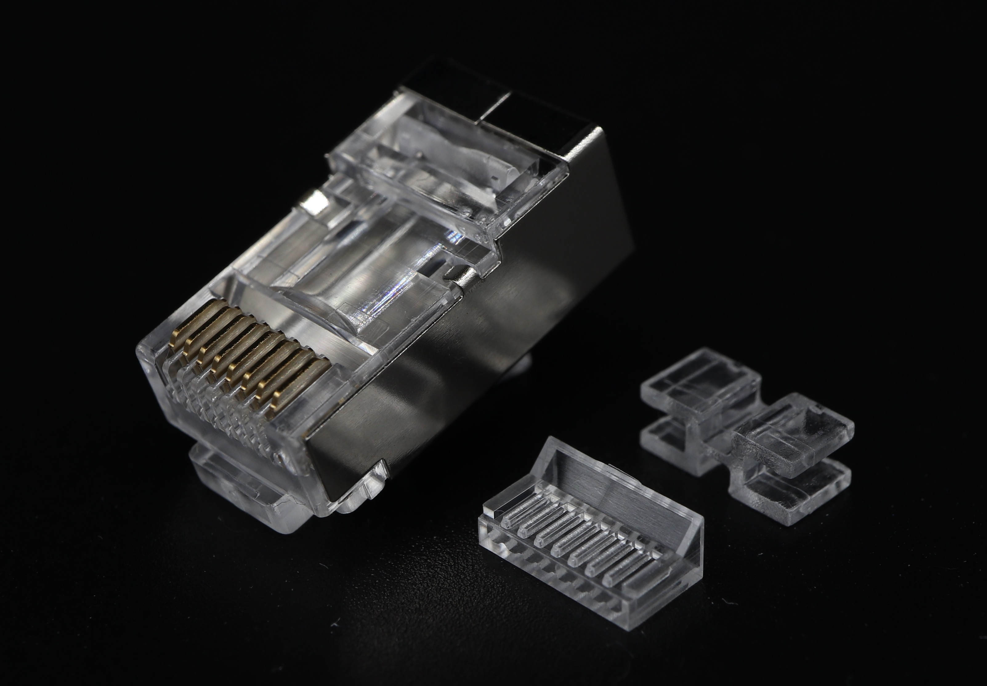 P8-050-1 - C6 8P8C-F-RV STP RJ45 Modular Plug - Plug Master Industrial Co., Ltd.