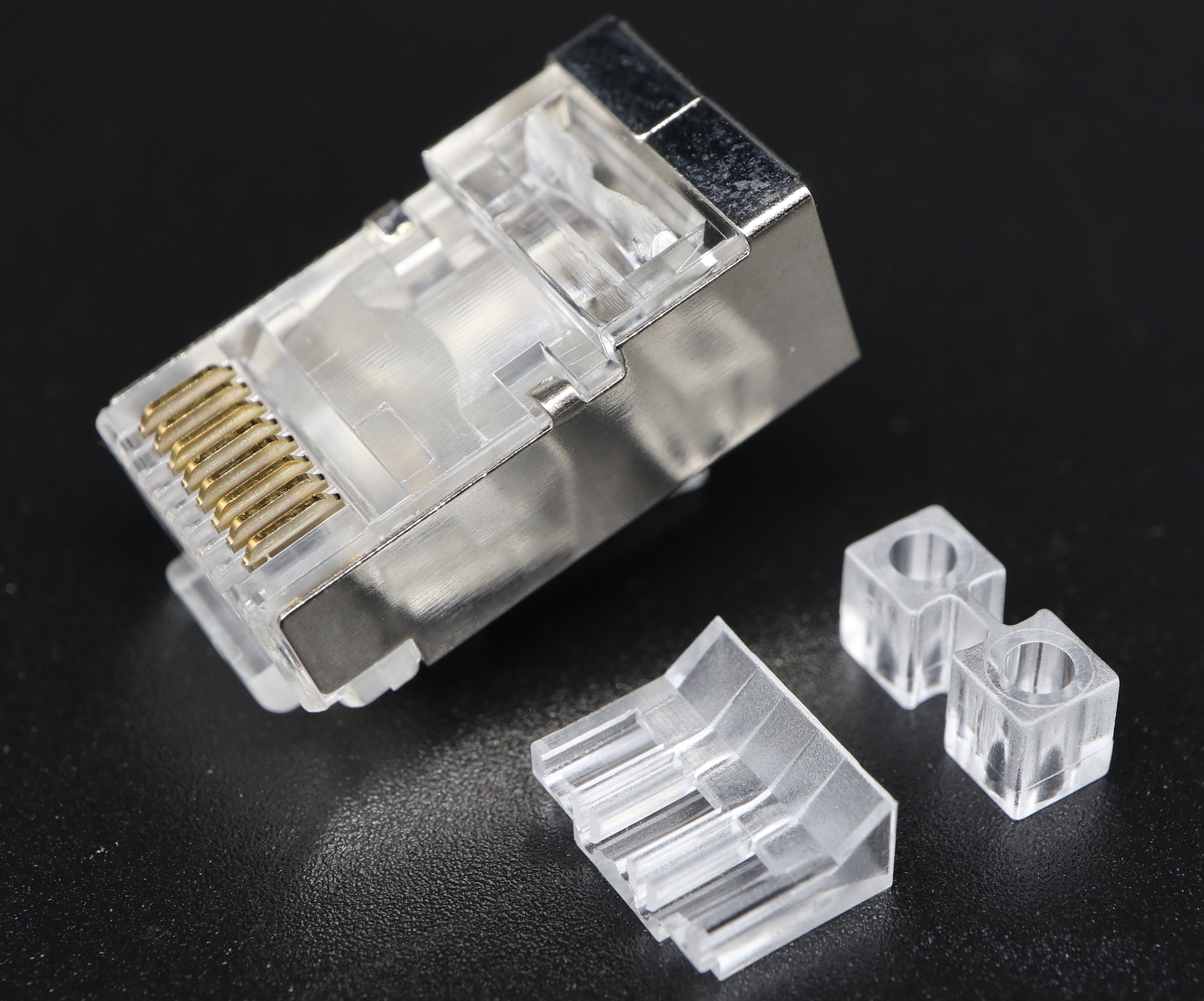 C6A 8P8C-F-RV STP RJ45 Modular Plug