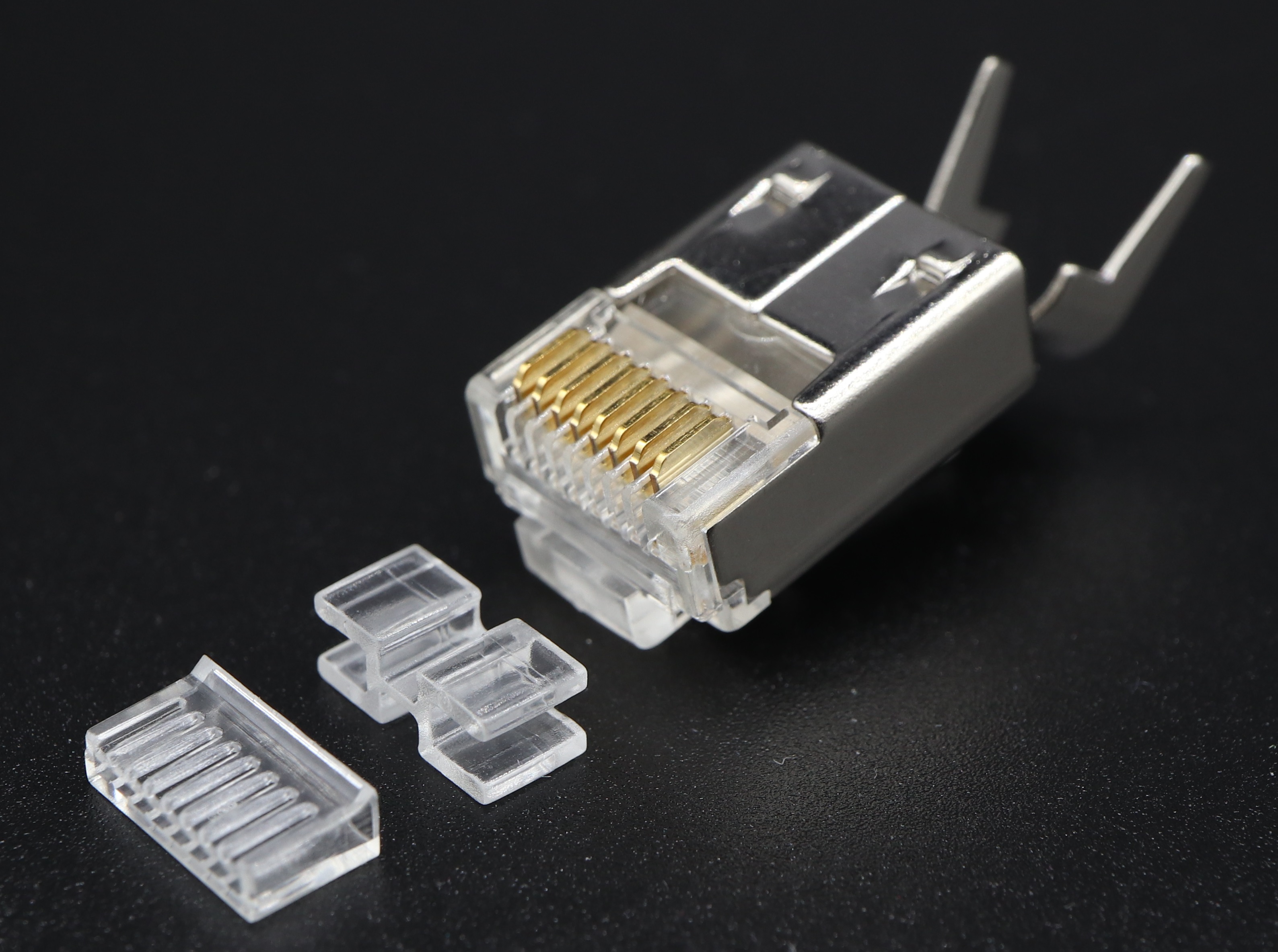 P8-M09 - C6 M-8P8C-F STP RJ45 Modular Plug - Plug Master Industrial Co., Ltd.