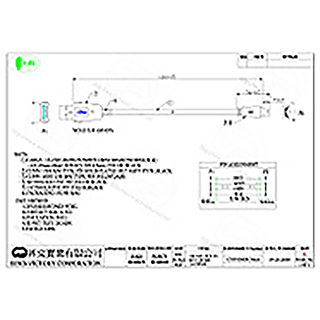 LOCKING USB 2.0 A Male to Mini B Male Cable - Send-Victory Corp.