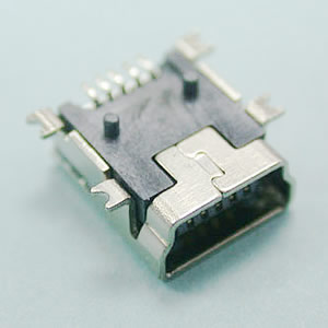 MUSB5S - 5 Contacts AB & B Female SMD Type - Townes Enterprise Co.,Ltd