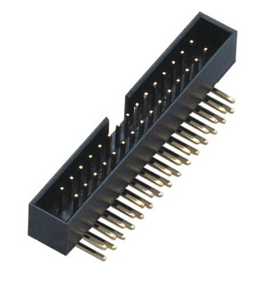 E07 - Box Header Dual Row Single Body Straight & Right Angle DIP & SMT TYPE - Unicorn Electronics Components Co., Ltd.