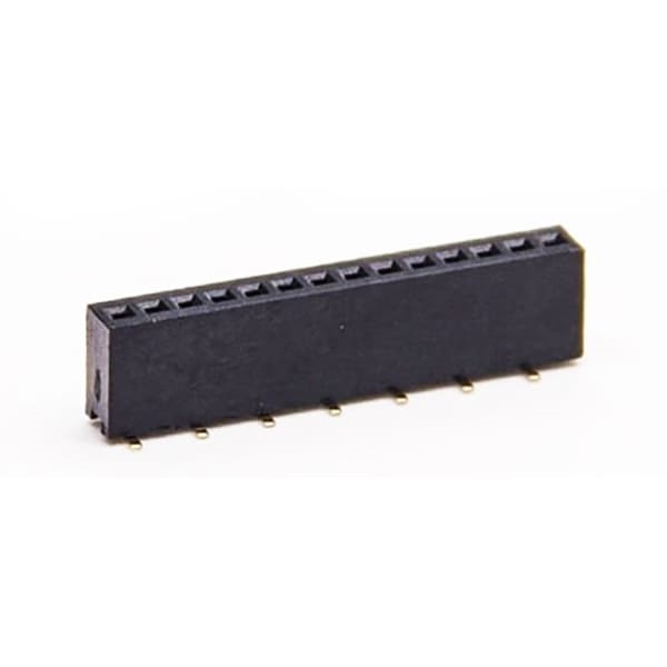 F07 - Female Header Single & Dual Row Vertical SMT TYPE ( H=4.50mm ) - Unicorn Electronics Components Co., Ltd.