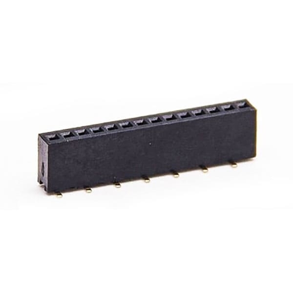 F17 - Female Header Dual Row Vertical SMT TYPE ( H=4.30 & 4.50mm ) - Unicorn Electronics Components Co., Ltd.