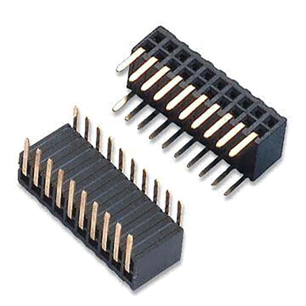 F19 - Female Header Single Row Right Angle DIP & SMT TYPE - Unicorn Electronics Components Co., Ltd.