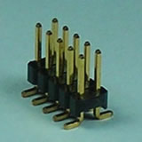 2100-SMT & 2200-SMT SERIES CENTER HEADER DUAL ROW STRAIGHT SMT TYPE   - Vensik Electronics Co., Ltd.