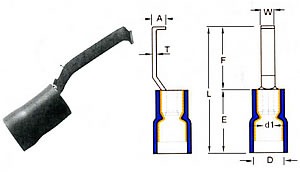 Lipped Blade Terminals Vinyl Insulated - YEONG CHWEN INDUSTRIES CO.,LTD.