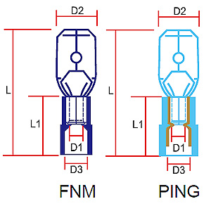  - Connector terminals