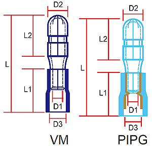  - Connector terminals