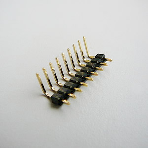 2.0 mm Single Row Male Right Angle Header